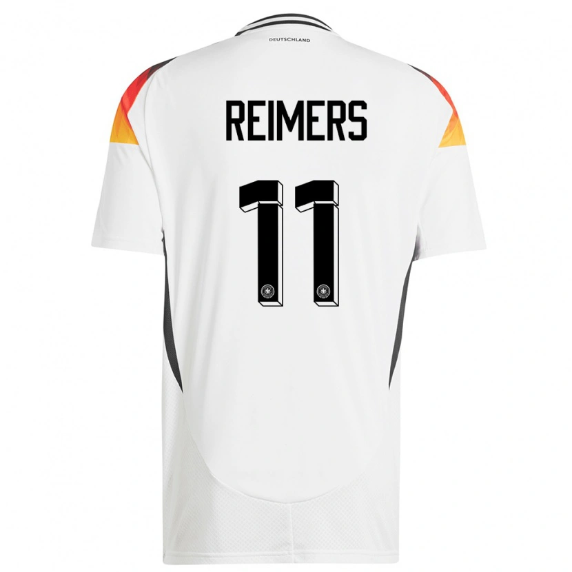 Danxen Herren Deutschland Moritz Reimers #11 Weiß Heimtrikot Trikot 24-26 T-Shirt