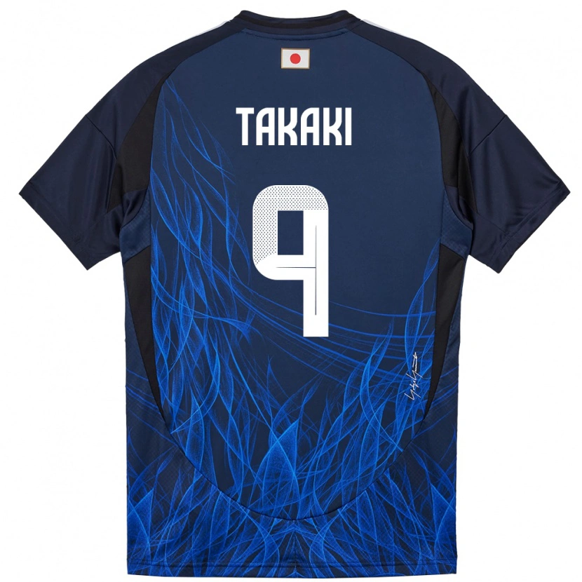 Danxen Herren Japan Eito Takaki #9 Dunkelblau Heimtrikot Trikot 24-26 T-Shirt