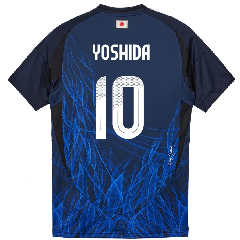 Danxen Herren Japan Minato Yoshida #10 Dunkelblau Heimtrikot Trikot 24-26 T-Shirt