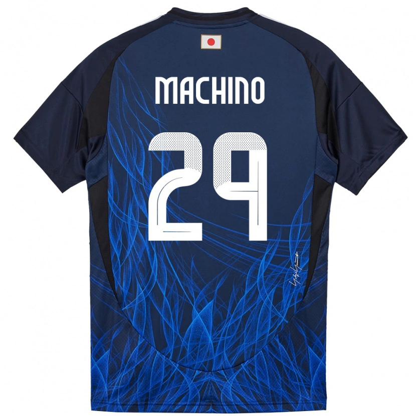 Danxen Herren Japan Shuto Machino #29 Dunkelblau Heimtrikot Trikot 24-26 T-Shirt