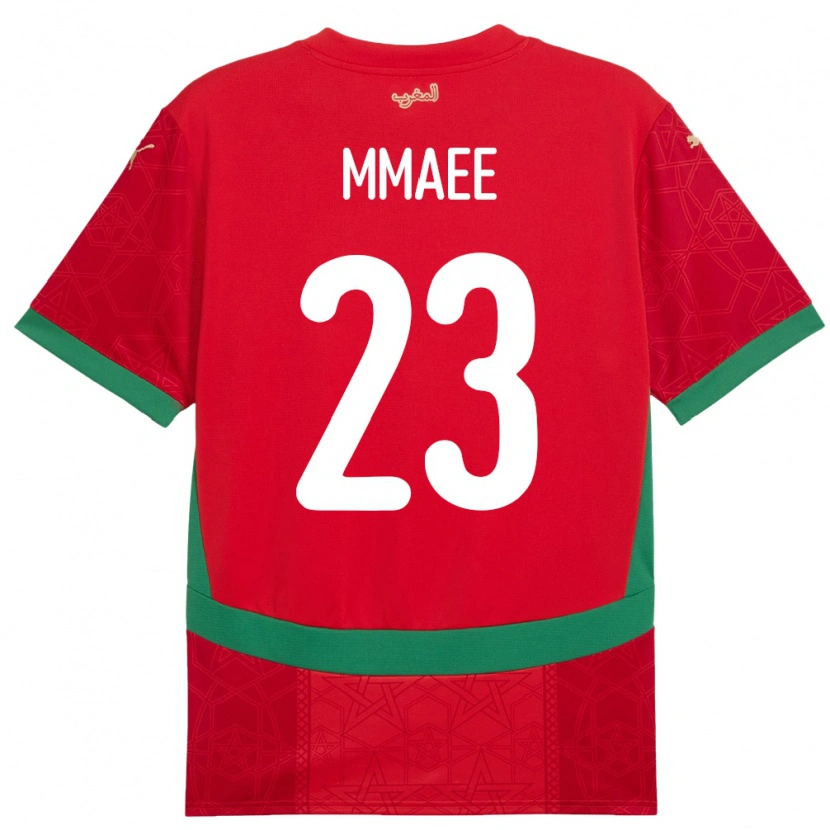 Danxen Herren Marokko Ryan Mmaee #23 Rot Heimtrikot Trikot 24-26 T-Shirt