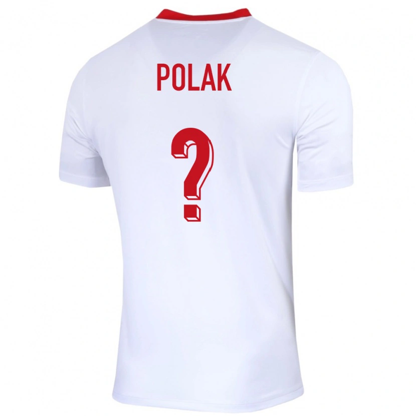 Danxen Herren Polen Cezary Polak #0 Weiß Heimtrikot Trikot 24-26 T-Shirt