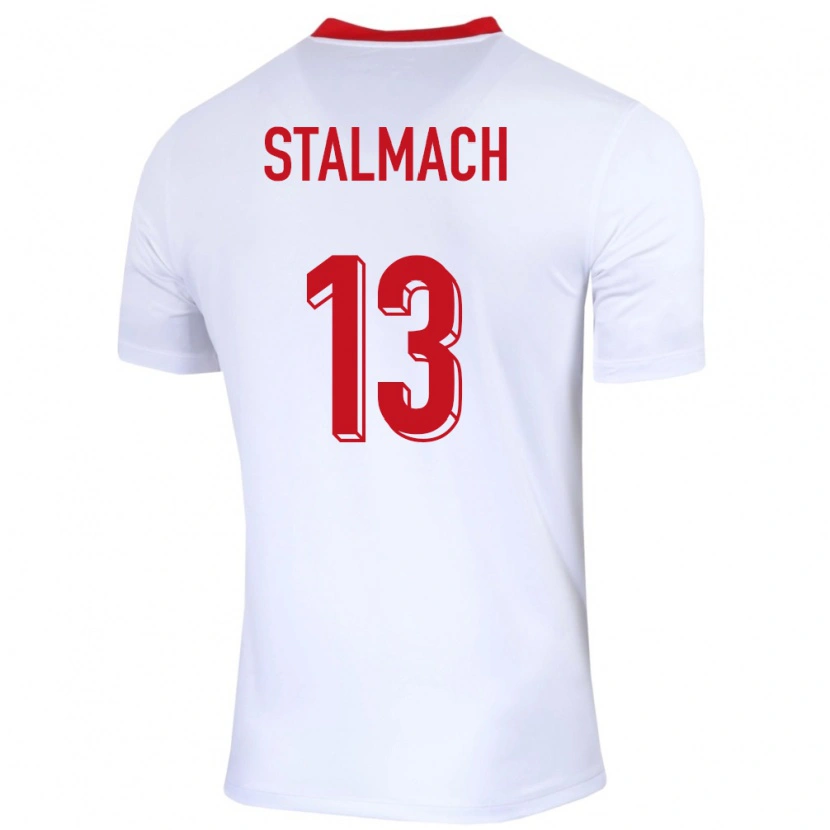 Danxen Herren Polen Dariusz Stalmach #13 Weiß Heimtrikot Trikot 24-26 T-Shirt