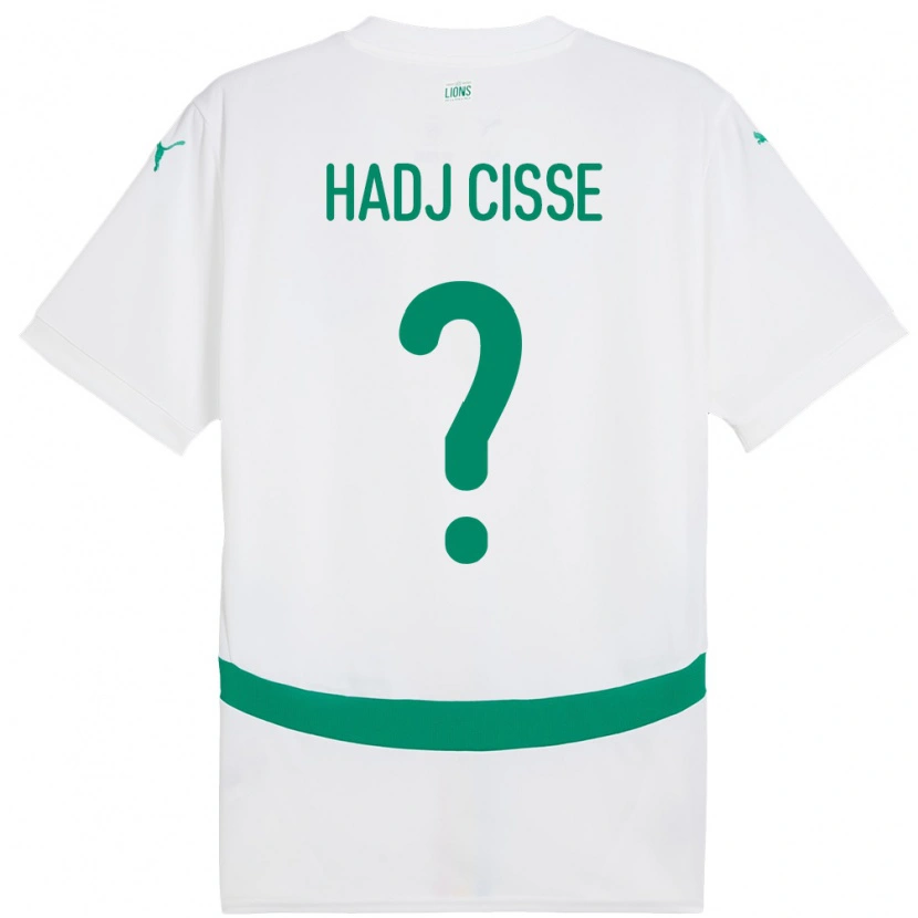Danxen Herren Senegal El Hadj Cisse #0 Weiß Heimtrikot Trikot 24-26 T-Shirt