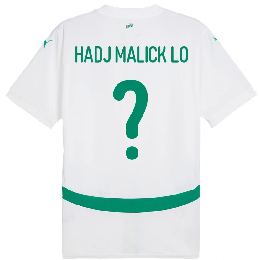 Danxen Herren Senegal El Hadj Malick Lo #0 Weiß Heimtrikot Trikot 24-26 T-Shirt