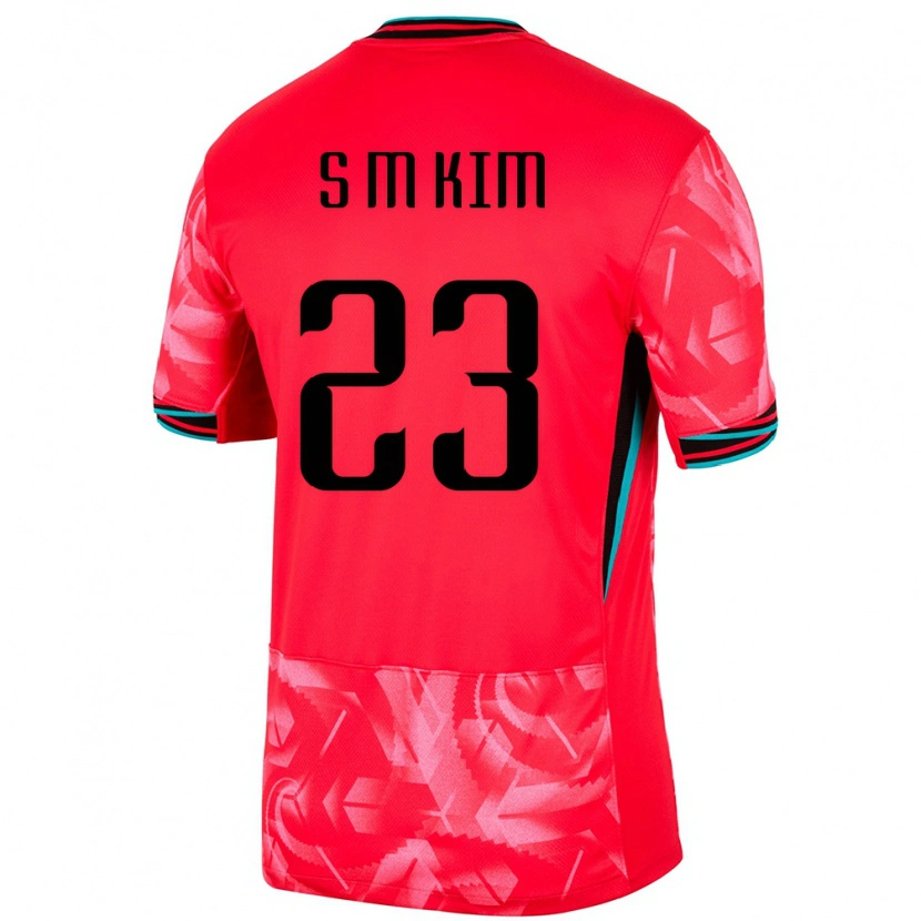 Danxen Herren Südkorea Min-Soo Kim #23 Rot Heimtrikot Trikot 24-26 T-Shirt