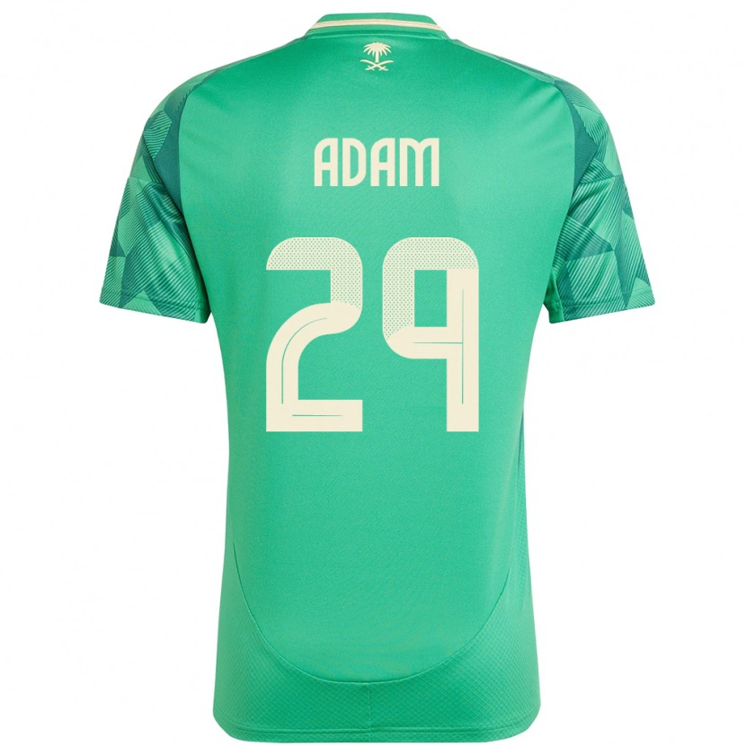Danxen Herren Saudi-Arabien Hamed Adam #29 Grün Heimtrikot Trikot 24-26 T-Shirt
