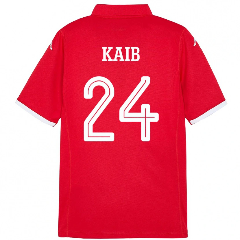 Danxen Herren Tunesien Rami Kaib #24 Rot Heimtrikot Trikot 24-26 T-Shirt