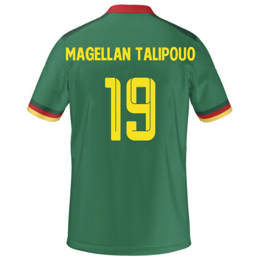 Danxen Herren Kamerun Ghane Magellan Talipouo #19 Grün Heimtrikot Trikot 24-26 T-Shirt