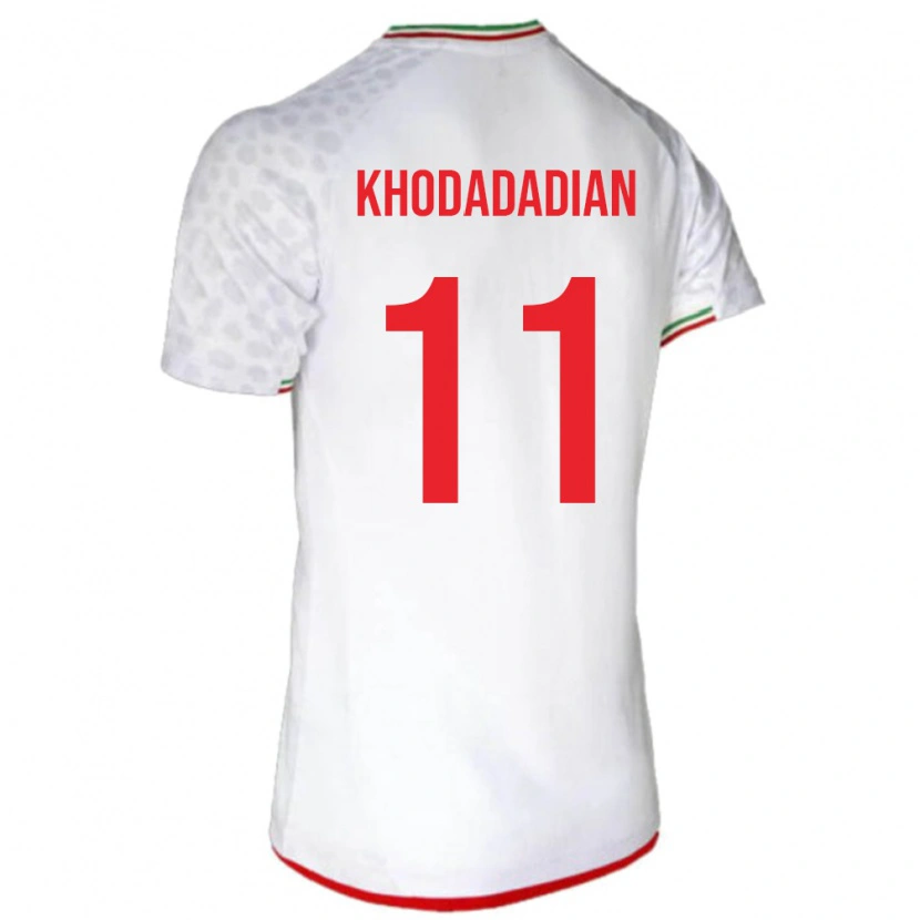 Danxen Herren Iran Erfan Khodadadian #11 Weiß Heimtrikot Trikot 24-26 T-Shirt