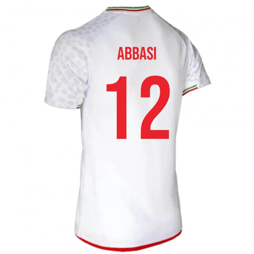Danxen Herren Iran Armin Abbasi #12 Weiß Heimtrikot Trikot 24-26 T-Shirt