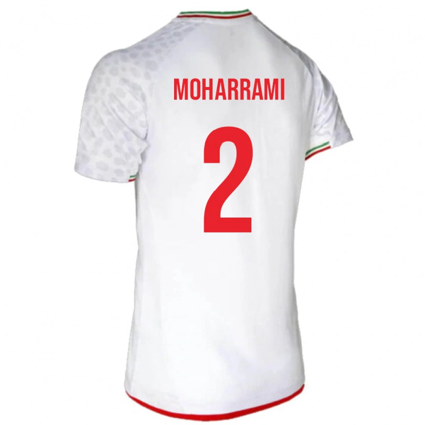 Danxen Herren Iran Sadegh Moharrami #2 Weiß Heimtrikot Trikot 24-26 T-Shirt