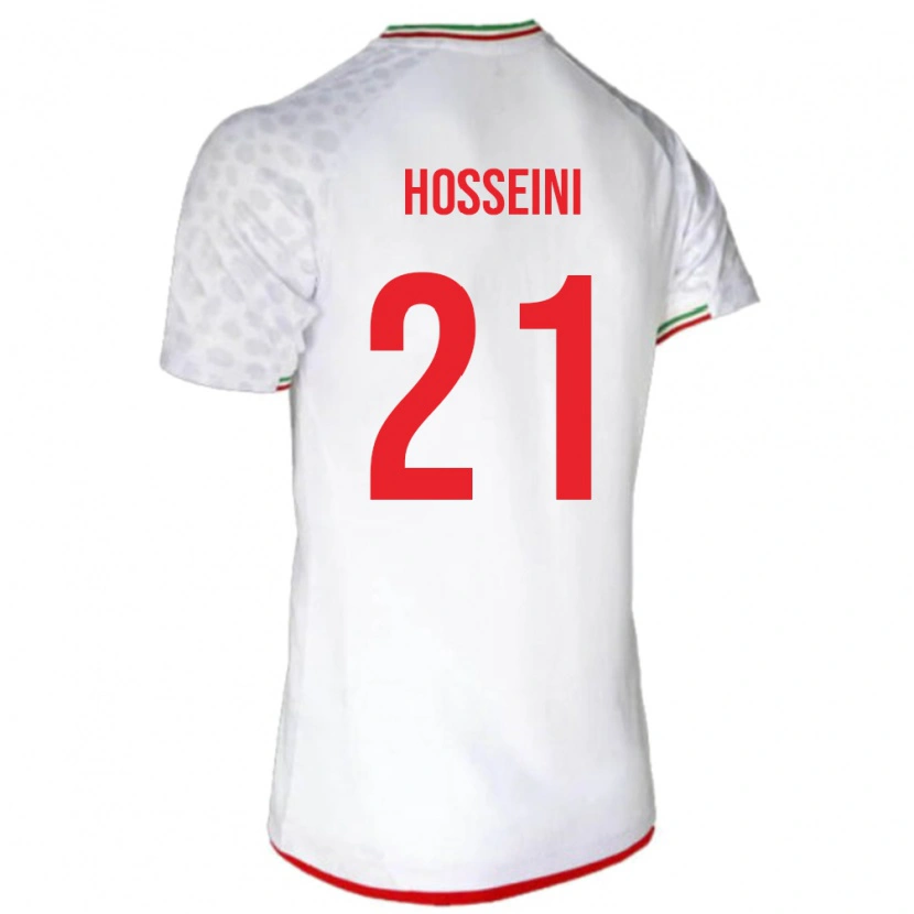 Danxen Herren Iran Majid Hosseini #21 Weiß Heimtrikot Trikot 24-26 T-Shirt