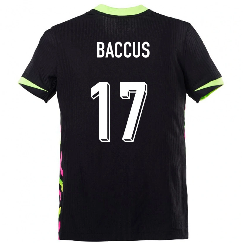 Danxen Herren Australien Keanu Baccus #17 Dunkelblau Auswärtstrikot Trikot 24-26 T-Shirt