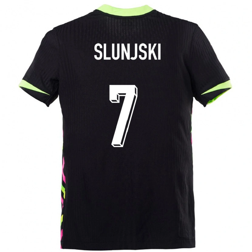 Danxen Herren Australien Noah Slunjski #7 Dunkelblau Auswärtstrikot Trikot 24-26 T-Shirt