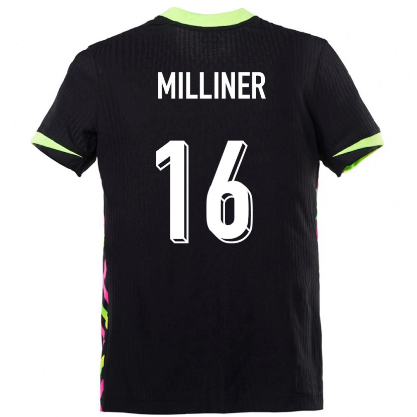 Danxen Herren Australien Miles Milliner #16 Dunkelblau Auswärtstrikot Trikot 24-26 T-Shirt