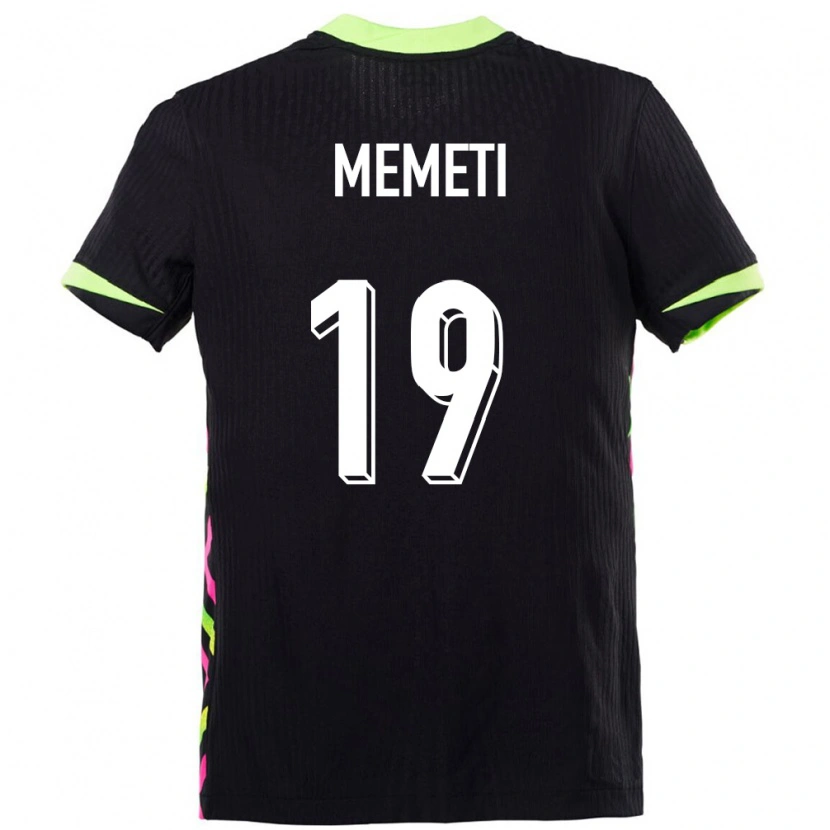 Danxen Herren Australien Medin Memeti #19 Dunkelblau Auswärtstrikot Trikot 24-26 T-Shirt