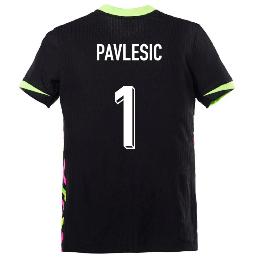 Danxen Herren Australien Adam Pavlesic #1 Dunkelblau Auswärtstrikot Trikot 24-26 T-Shirt