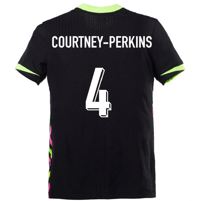 Danxen Herren Australien Jordan Courtney Perkins #4 Dunkelblau Auswärtstrikot Trikot 24-26 T-Shirt