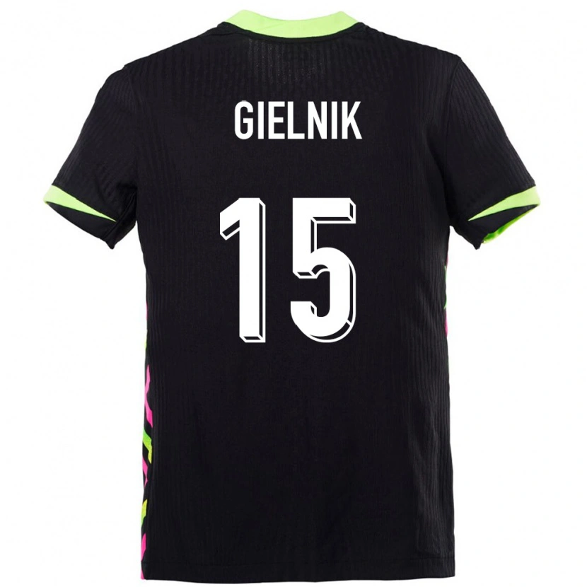 Danxen Herren Australien Emily Gielnik #15 Dunkelblau Auswärtstrikot Trikot 24-26 T-Shirt