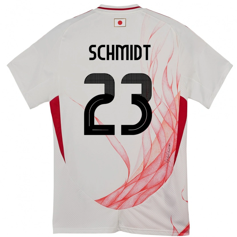 Danxen Herren Japan Daniel Schmidt #23 Weiß Auswärtstrikot Trikot 24-26 T-Shirt
