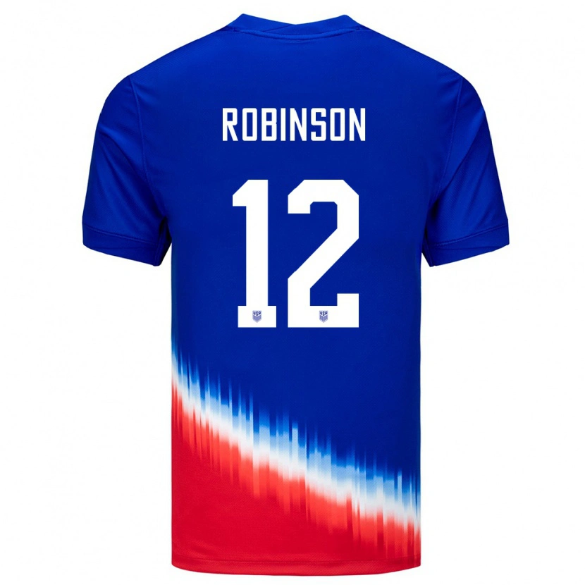 Danxen Herren Vereinigte Staaten Miles Robinson #12 Blau Auswärtstrikot Trikot 24-26 T-Shirt