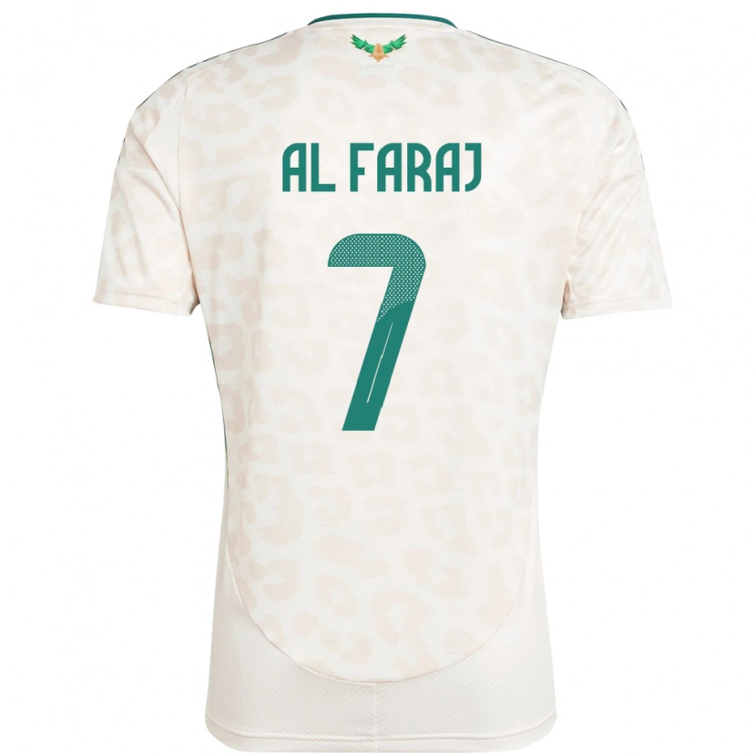 Danxen Herren Saudi-Arabien Salman Al-Faraj #7 Weiß Auswärtstrikot Trikot 24-26 T-Shirt