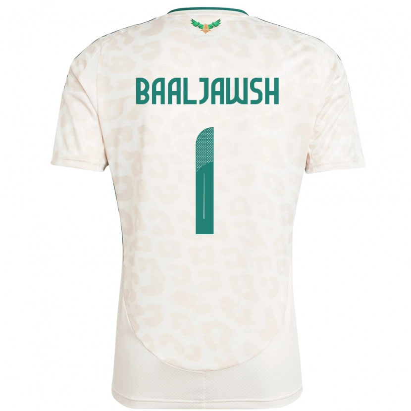 Danxen Herren Saudi-Arabien Turki Baaljawsh #1 Weiß Auswärtstrikot Trikot 24-26 T-Shirt