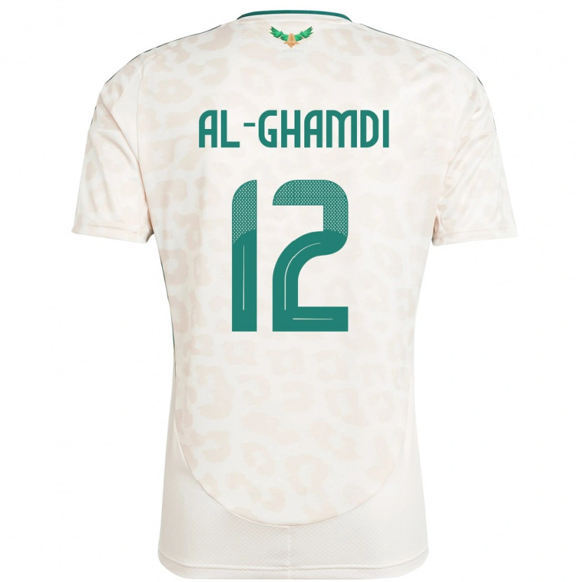 Danxen Herren Saudi-Arabien Rayan Al-Ghamdi #12 Weiß Auswärtstrikot Trikot 24-26 T-Shirt
