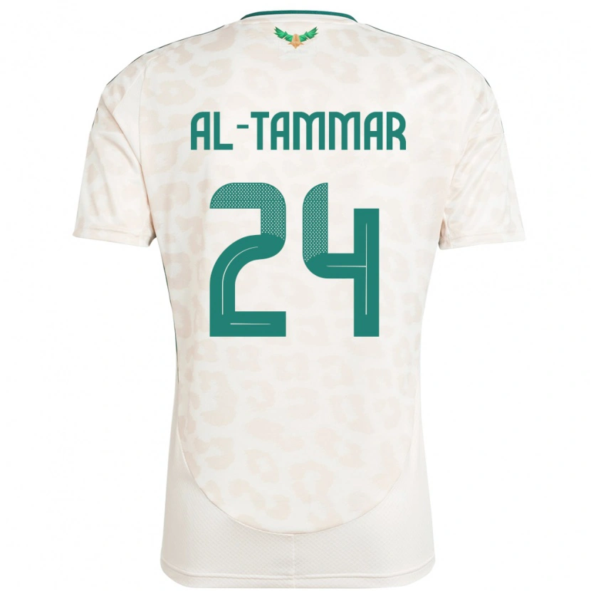 Danxen Herren Saudi-Arabien Abdulaziz Al-Tammar #24 Weiß Auswärtstrikot Trikot 24-26 T-Shirt