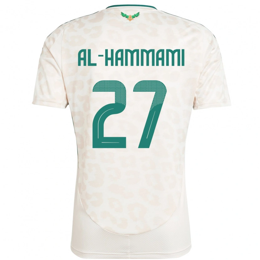 Danxen Herren Saudi-Arabien Hammam Al-Hammami #27 Weiß Auswärtstrikot Trikot 24-26 T-Shirt