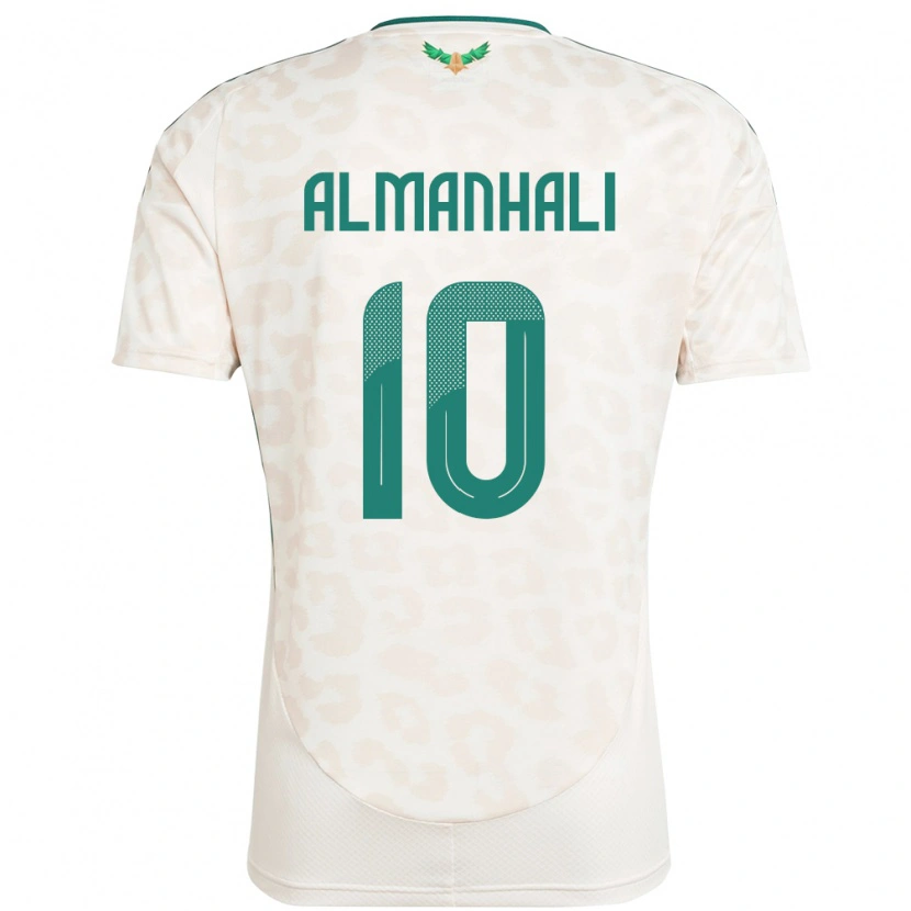 Danxen Herren Saudi-Arabien Suwailem Almanhali #10 Weiß Auswärtstrikot Trikot 24-26 T-Shirt