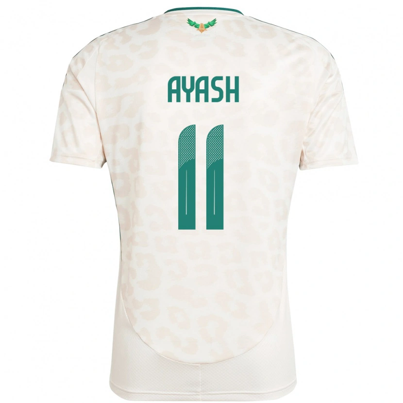 Danxen Herren Saudi-Arabien Ziyad Ayash #11 Weiß Auswärtstrikot Trikot 24-26 T-Shirt