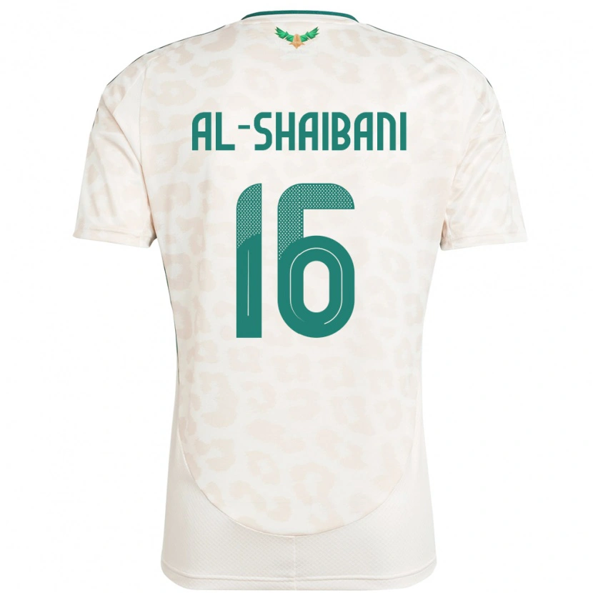 Danxen Herren Saudi-Arabien Asrar Al Shaibani #16 Weiß Auswärtstrikot Trikot 24-26 T-Shirt