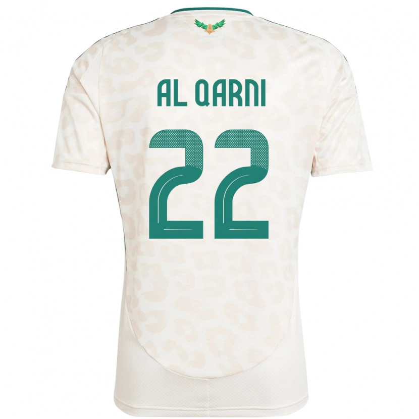 Danxen Herren Saudi-Arabien Fawaz Al Qarni #22 Weiß Auswärtstrikot Trikot 24-26 T-Shirt
