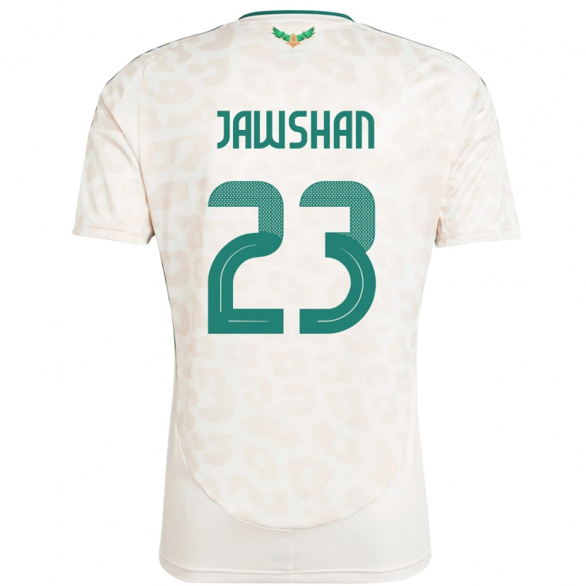 Danxen Herren Saudi-Arabien Yazeed Jawshan #23 Weiß Auswärtstrikot Trikot 24-26 T-Shirt