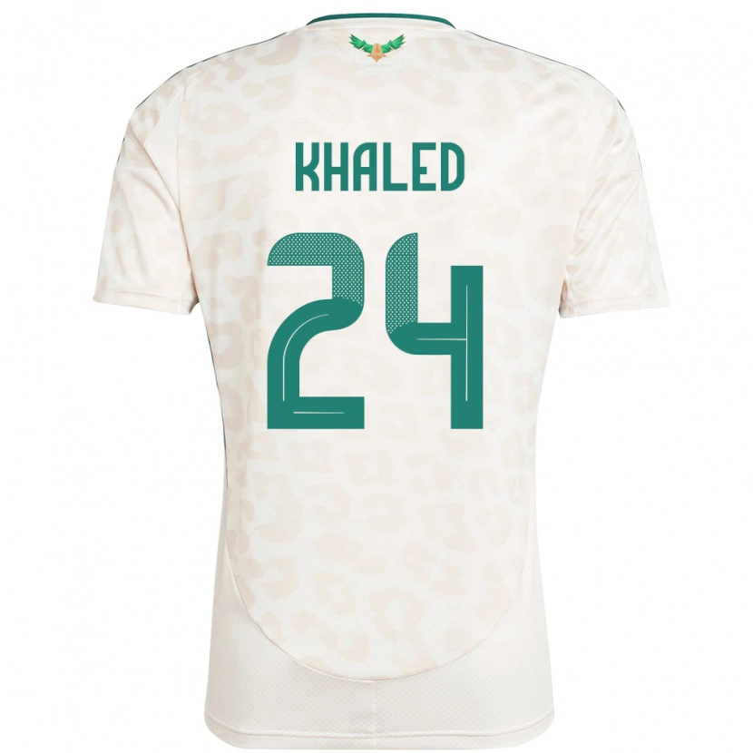 Danxen Herren Saudi-Arabien Atheer Khaled #24 Weiß Auswärtstrikot Trikot 24-26 T-Shirt