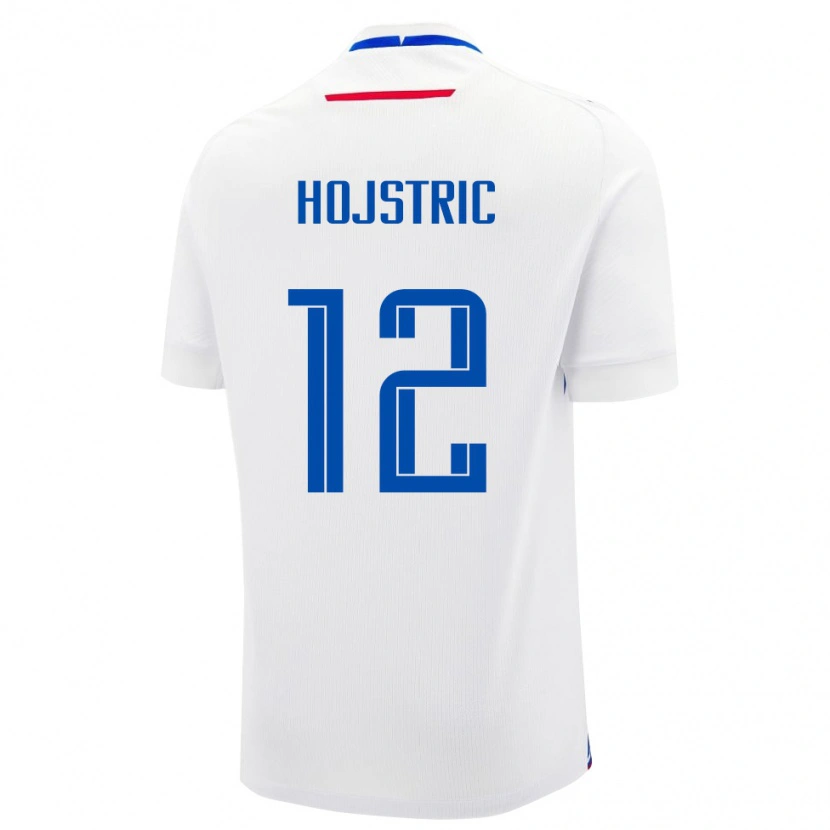 Danxen Herren Slowakei Tomas Hojstric #12 Weiß Auswärtstrikot Trikot 24-26 T-Shirt