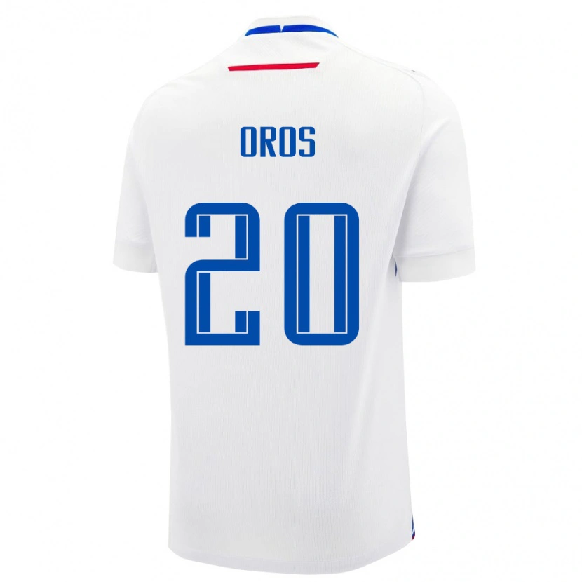 Danxen Herren Slowakei Adam Oros #20 Weiß Auswärtstrikot Trikot 24-26 T-Shirt