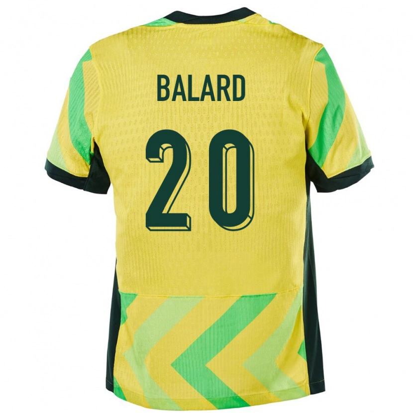 Danxen Damen Australien Max Balard #20 Golden Heimtrikot Trikot 24-26 T-Shirt