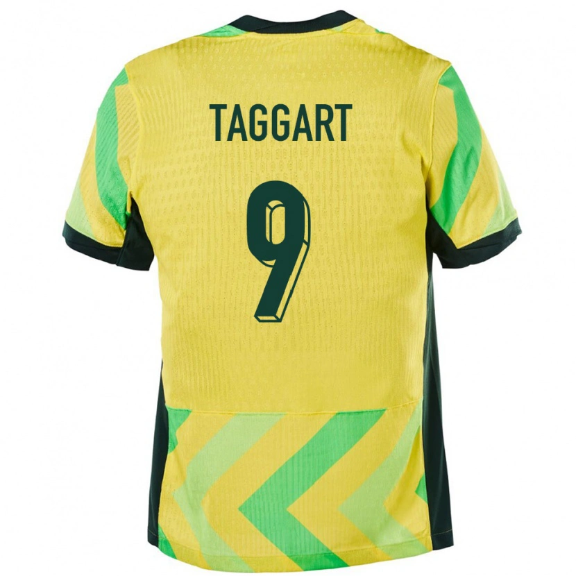 Danxen Damen Australien Adam Taggart #9 Golden Heimtrikot Trikot 24-26 T-Shirt