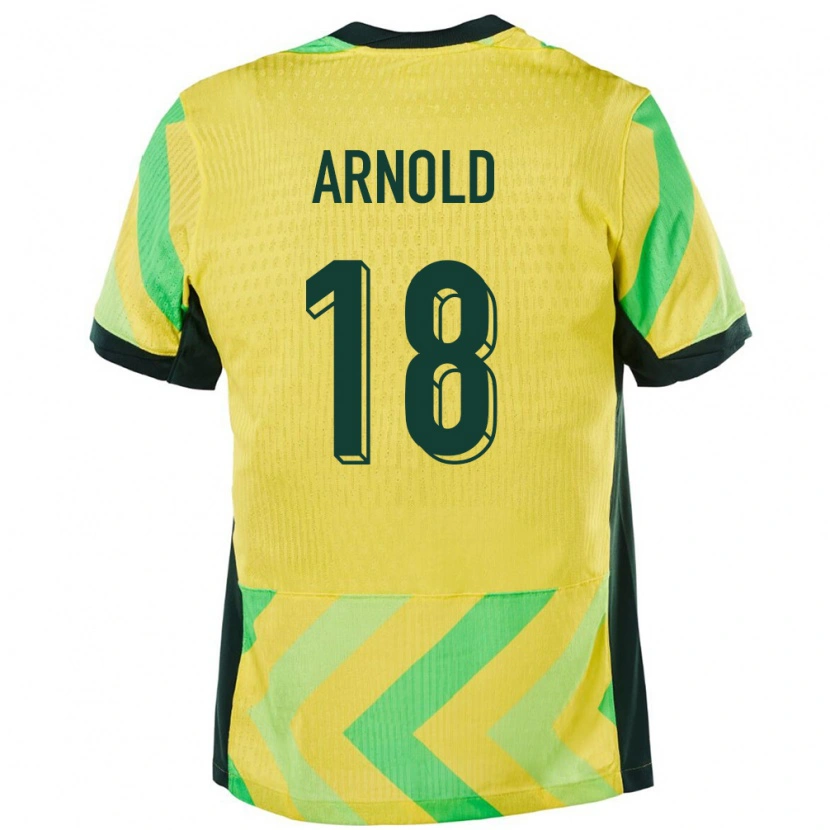 Danxen Damen Australien Mackenzie Arnold #18 Golden Heimtrikot Trikot 24-26 T-Shirt