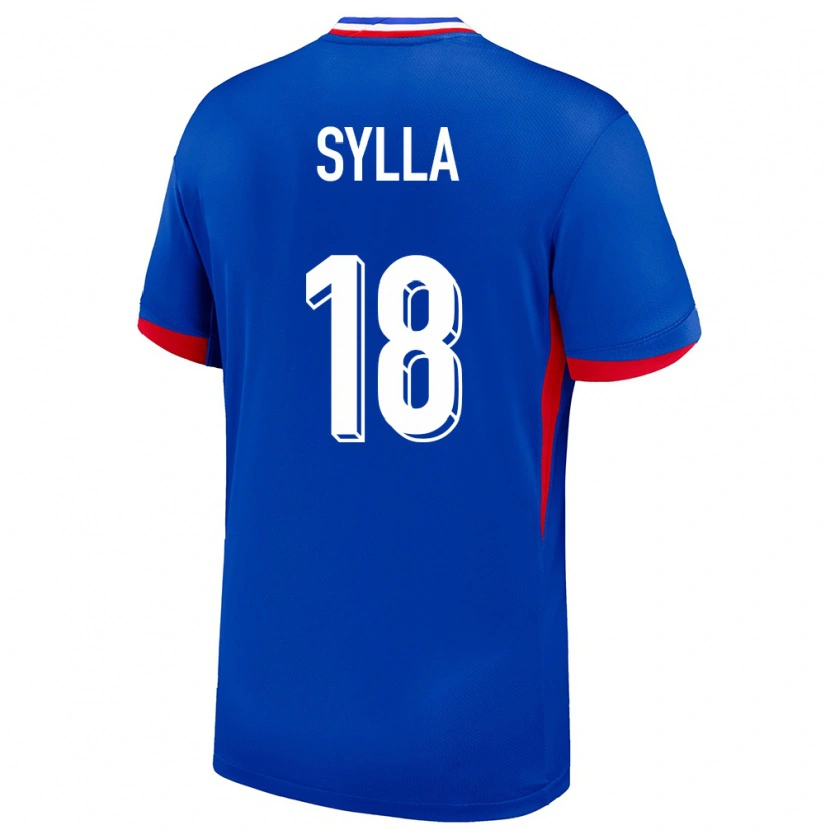 Danxen Damen Frankreich Fodé Sylla #18 Blau Heimtrikot Trikot 24-26 T-Shirt