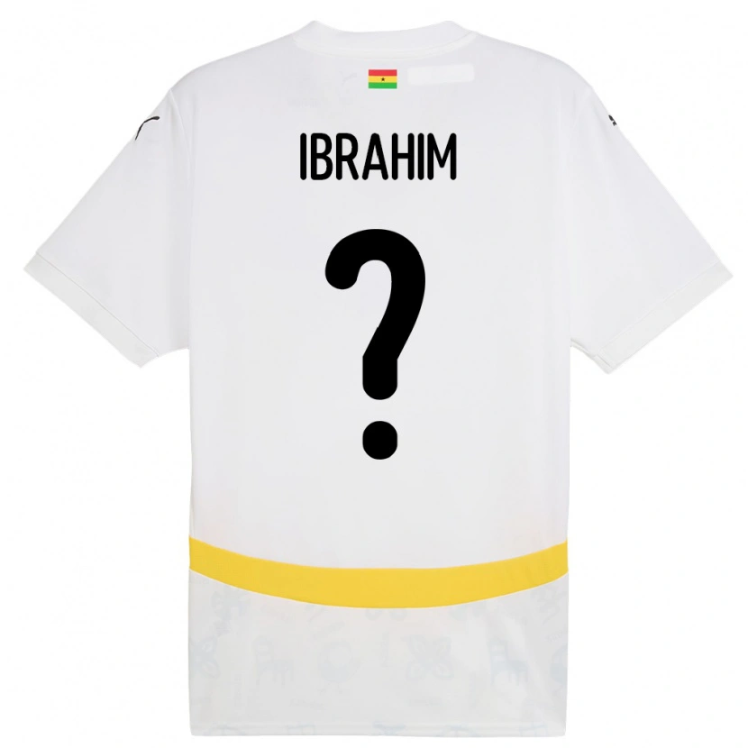 Danxen Damen Ghana Zubairu Ibrahim #0 Weiß Heimtrikot Trikot 24-26 T-Shirt