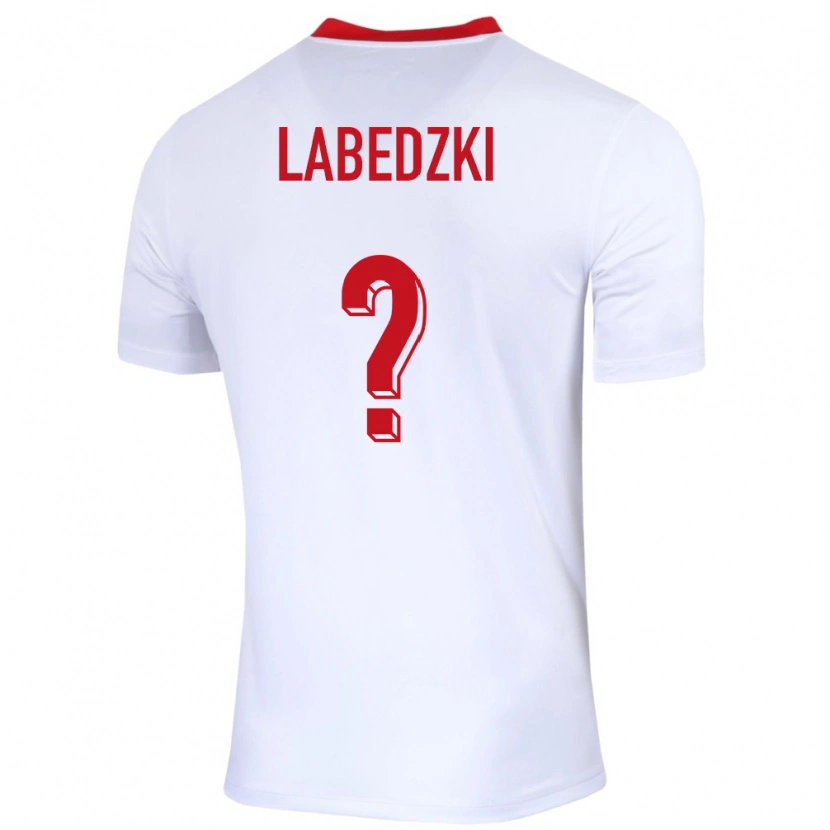 Danxen Damen Polen Jan Labedzki #0 Weiß Heimtrikot Trikot 24-26 T-Shirt