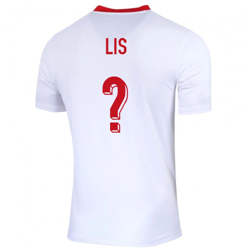 Danxen Damen Polen Adrian Lis #0 Weiß Heimtrikot Trikot 24-26 T-Shirt