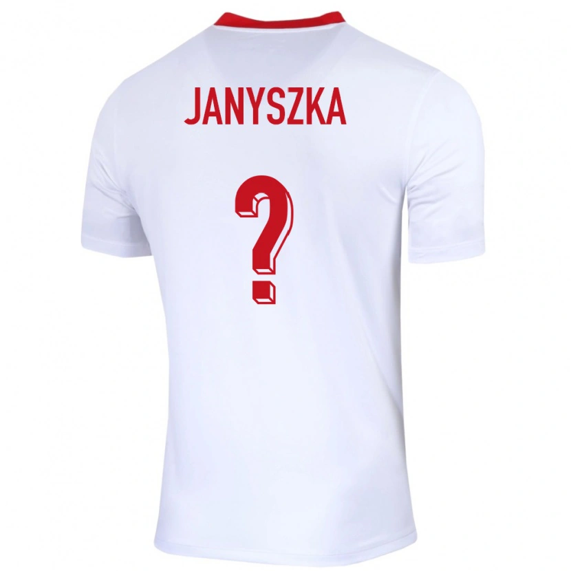 Danxen Damen Polen Hubert Janyszka #0 Weiß Heimtrikot Trikot 24-26 T-Shirt