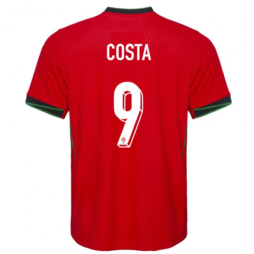 Danxen Damen Portugal Manuel Costa #9 Rot Heimtrikot Trikot 24-26 T-Shirt