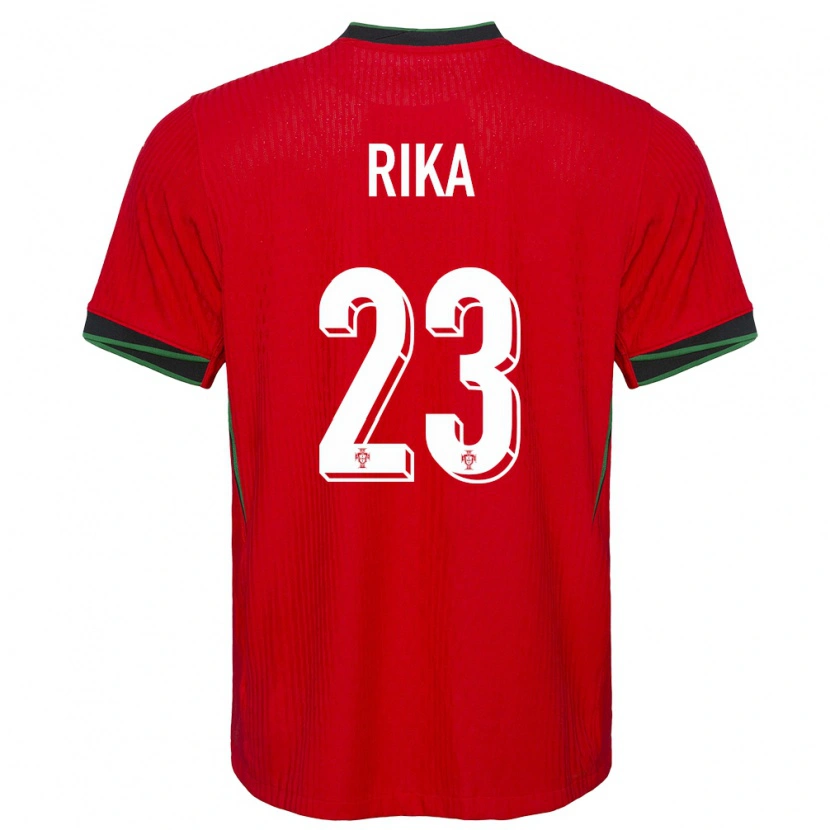 Danxen Damen Portugal Rika #23 Rot Heimtrikot Trikot 24-26 T-Shirt