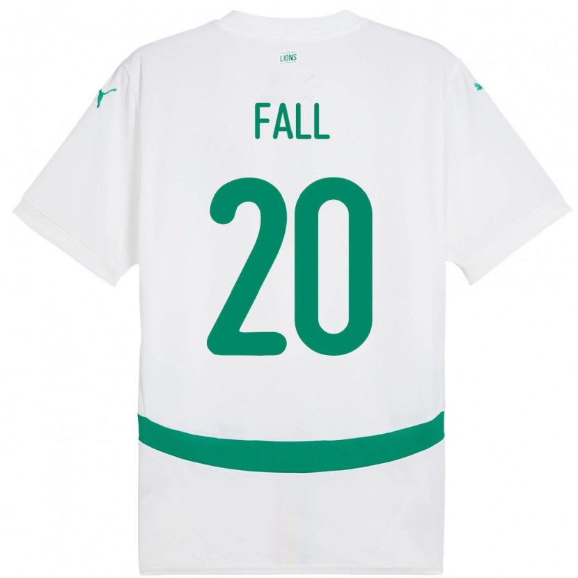 Danxen Damen Senegal Korka Fall #20 Weiß Heimtrikot Trikot 24-26 T-Shirt